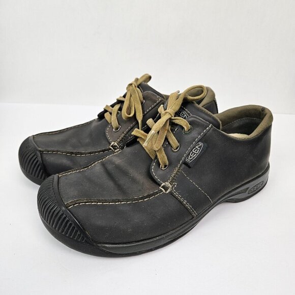 Keen Reisen Leather Low Lace Up Hiking Oxford Shoe 1011491 main image 7